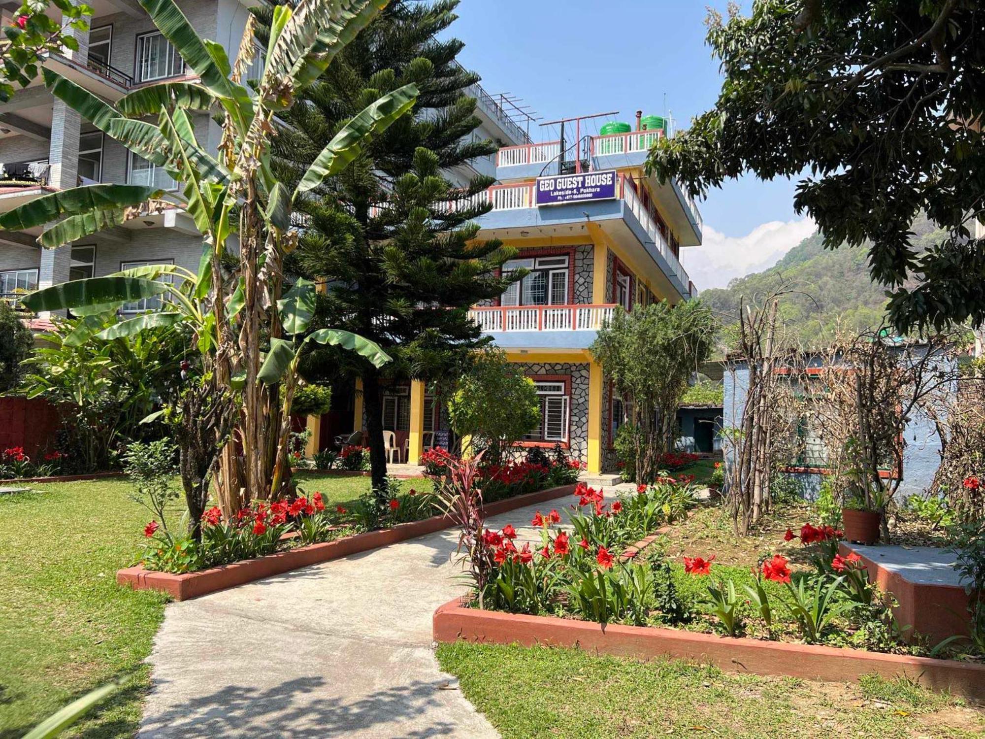 Geo Guest House Pokhara Exterior foto